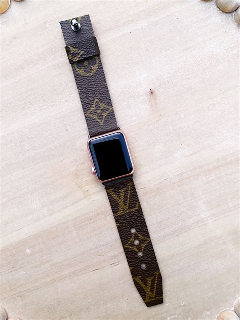 lv armband apple watch|repurposed designer apple watch bands.